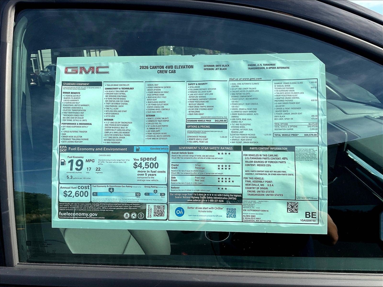 2026 GMC Canyon Elevation