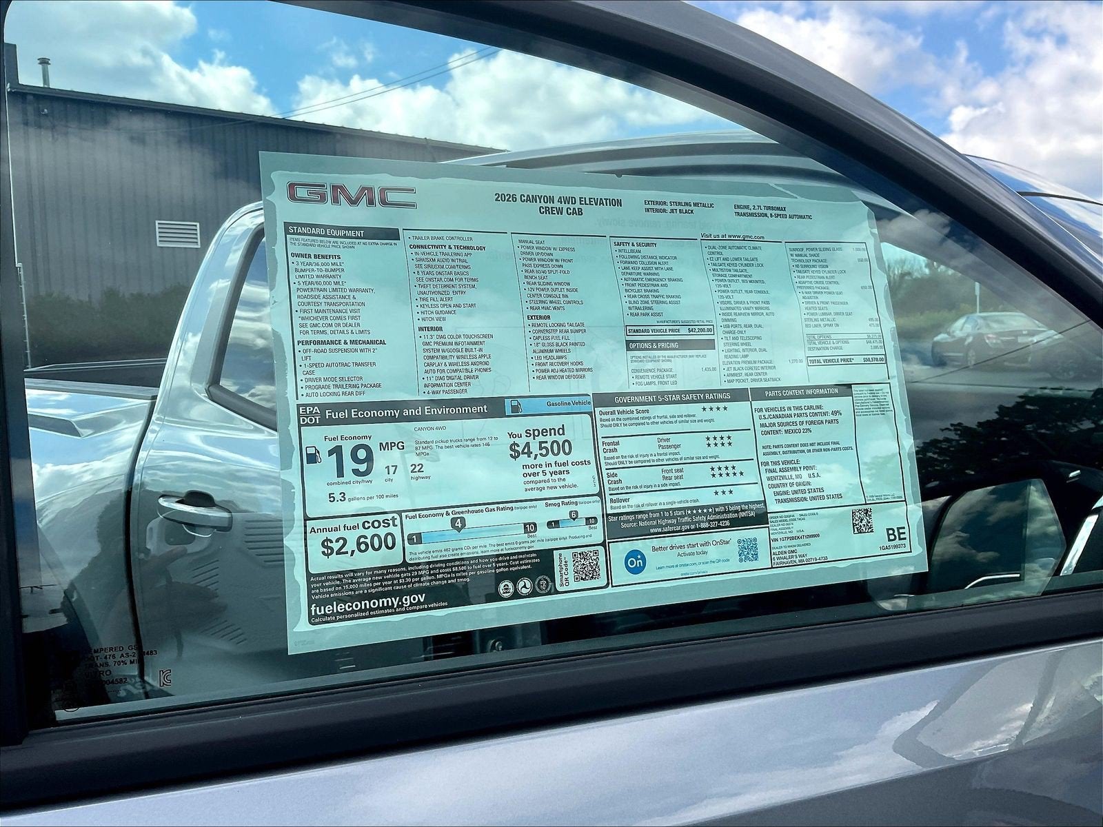 2026 GMC Canyon Elevation
