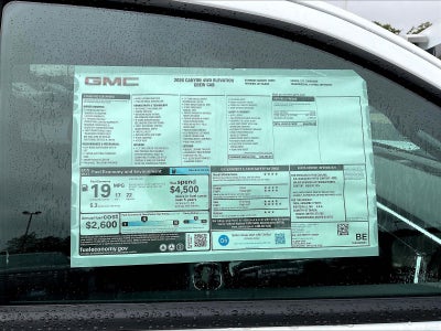2026 GMC Canyon Elevation
