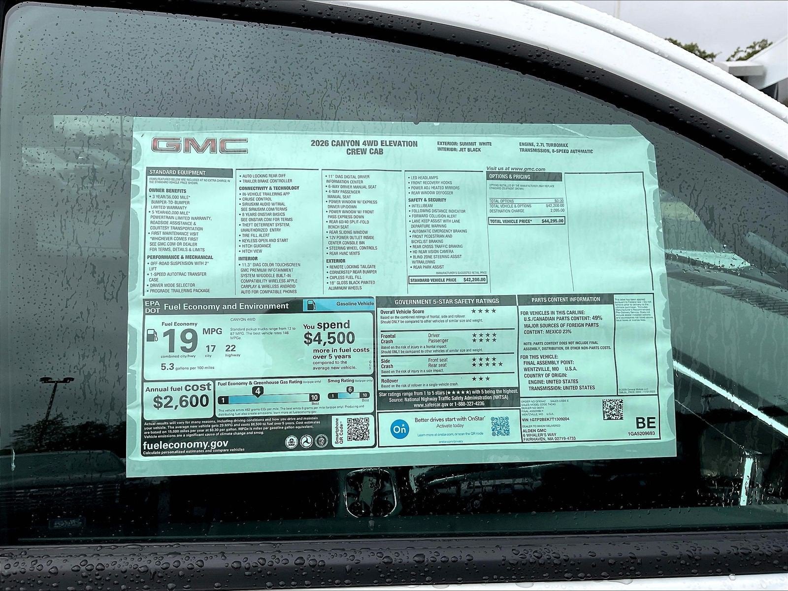 2026 GMC Canyon Elevation