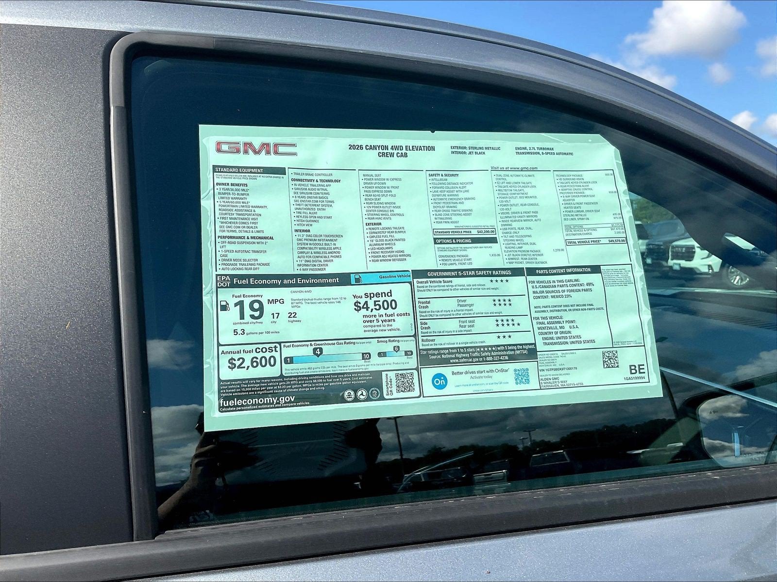 2026 GMC Canyon Elevation
