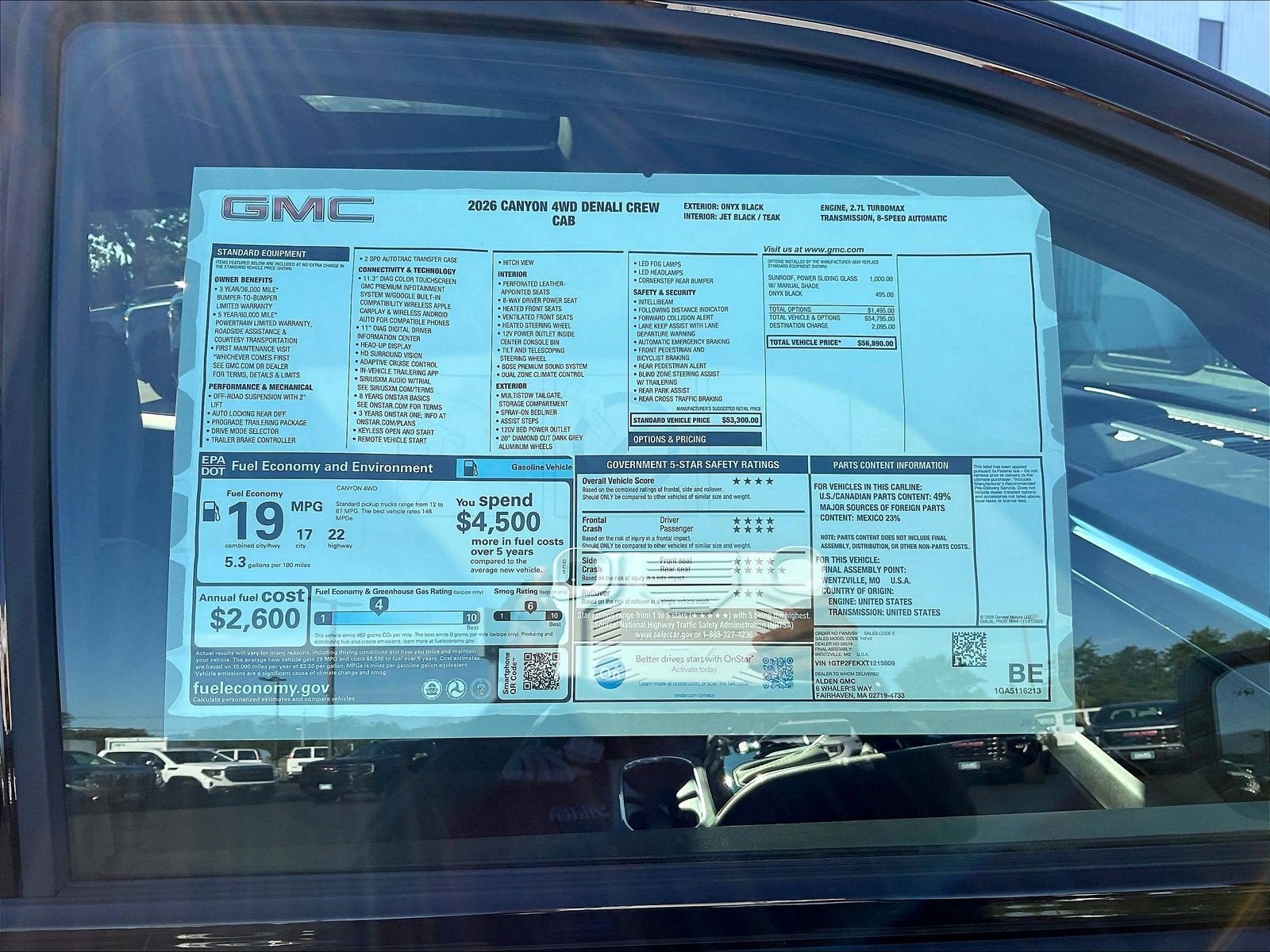 2026 GMC Canyon Denali