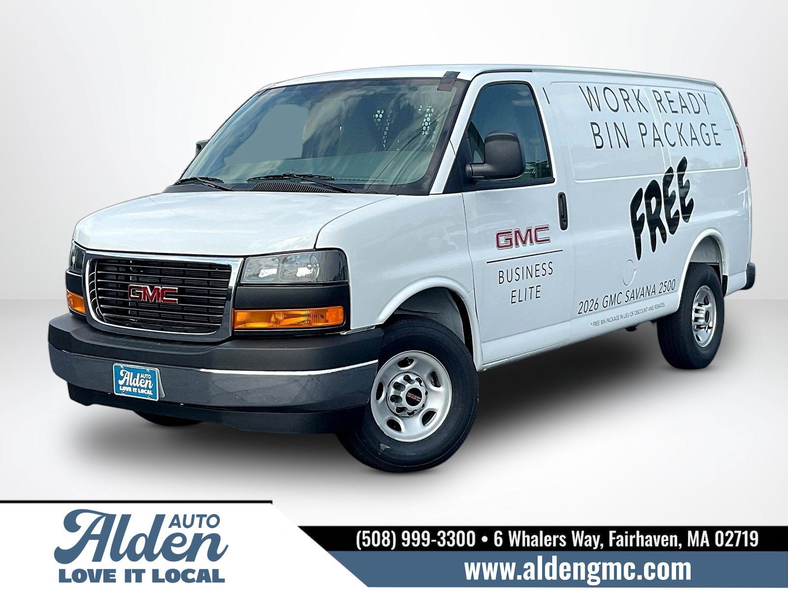 2026 GMC Savana Cargo Work Van