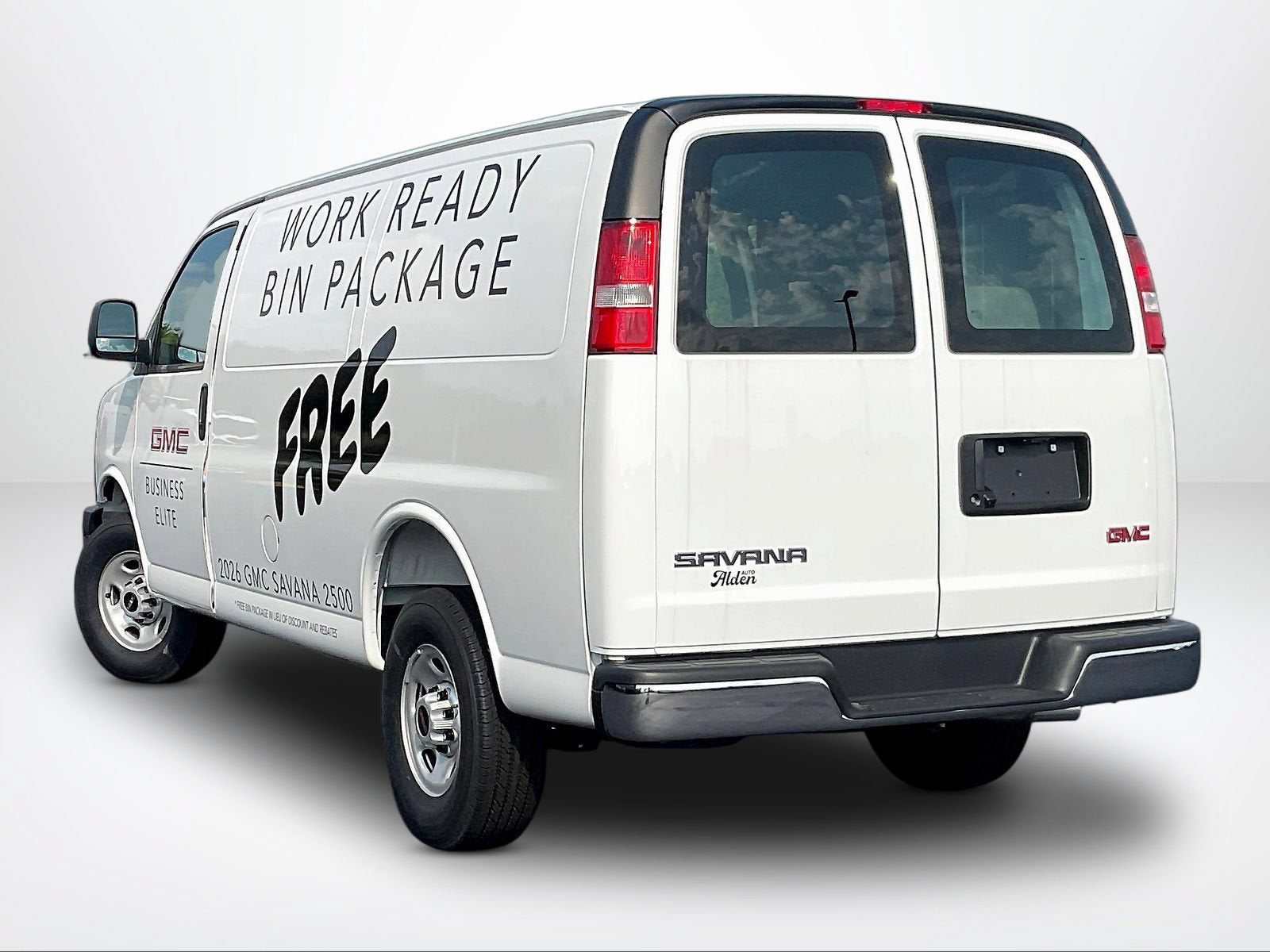 2026 GMC Savana Cargo Work Van