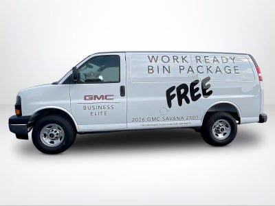 2026 GMC Savana Cargo Work Van