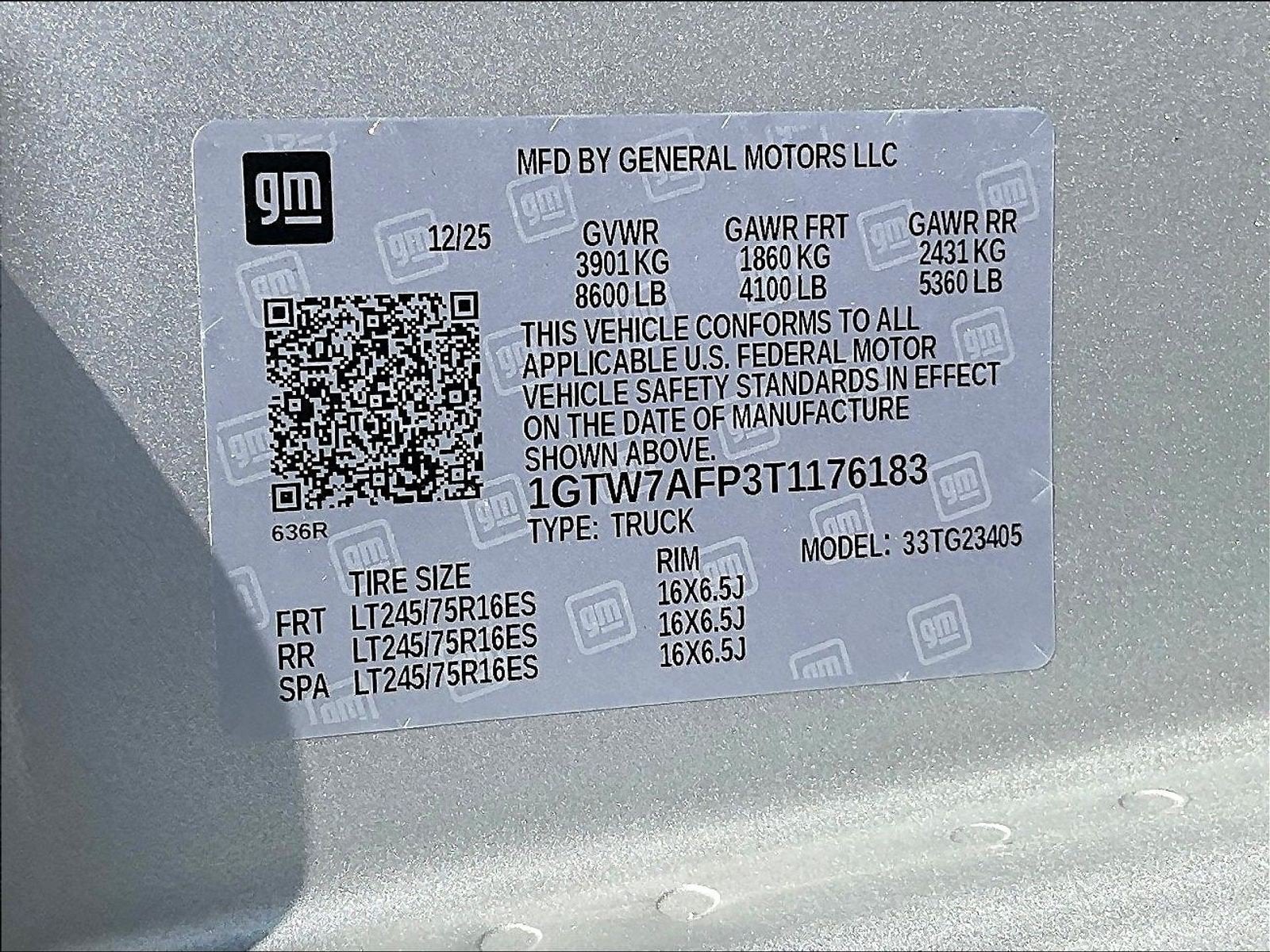 2026 GMC Savana Cargo Work Van
