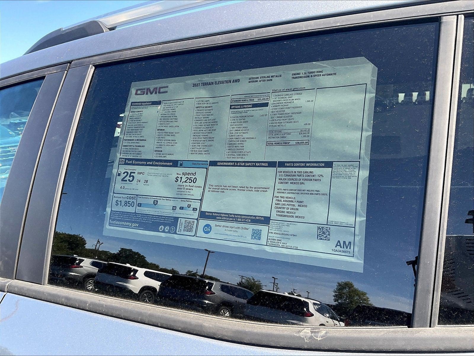 2027 GMC Terrain Elevation
