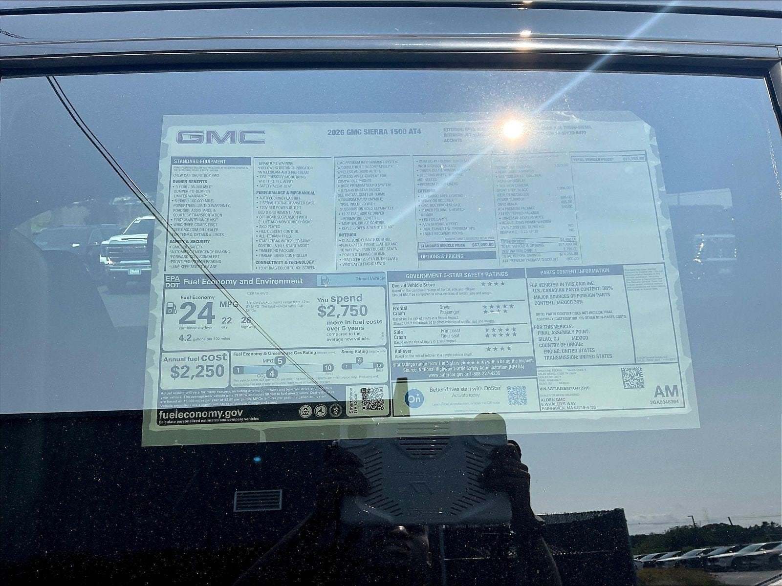 2026 GMC Sierra 1500 AT4