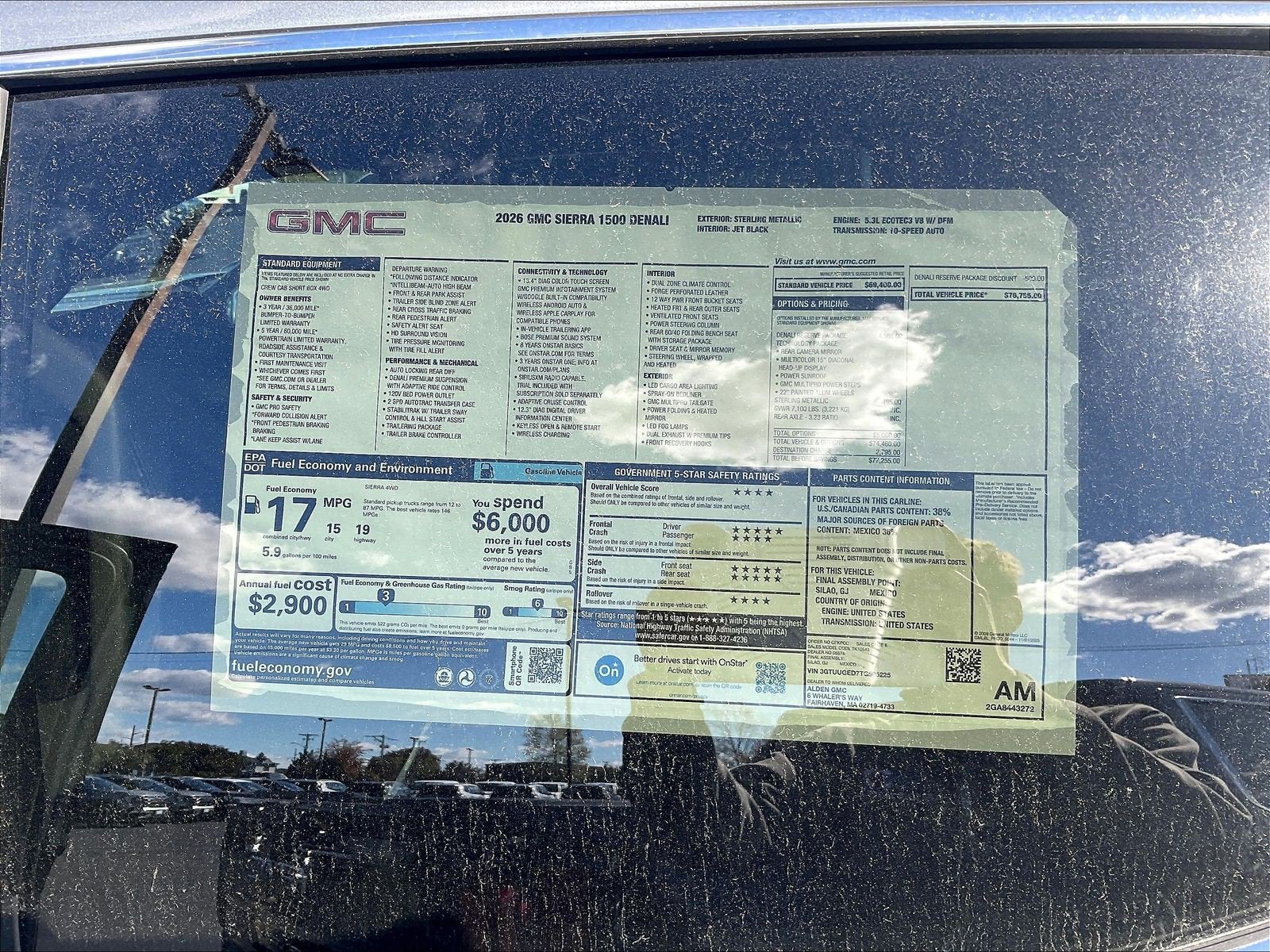 2026 GMC Sierra 1500 Denali