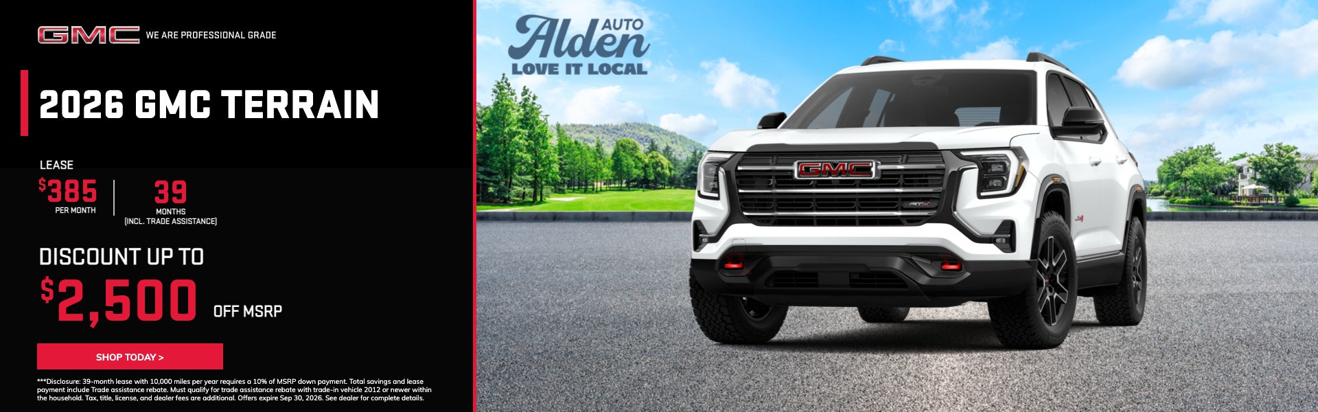 2026 GMC Terrain