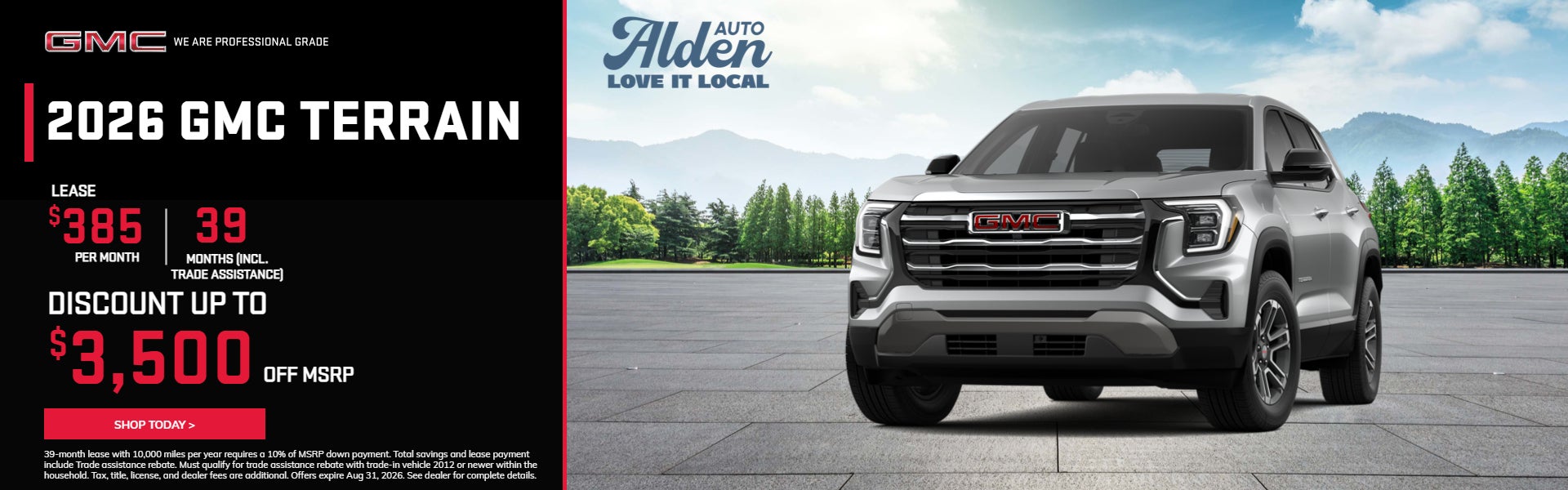 2026 GMC Terrain